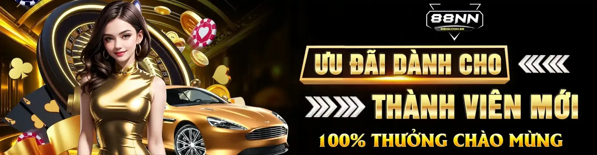 88NN - Thiên Đường Giải Trí Đẳng Cấp Và Chất Lượng Hàng Đầu 9 Banner nhà cái 88NN